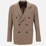 Blazer in cashmere Loro Piana IV660AE IVSF63528200CA LARDINI 