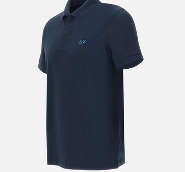 "Print under collar polo shirt" A35115 07 SUN68 