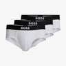 Set 3 slip in cotone stretch 50546561 100 BOSS 