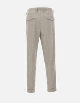Pantaloni in lana B12D3088 2943 PAOLO PECORA 
