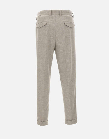 Pantaloni in lana B12D3088 2943 PAOLO PECORA 
