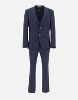 Abito slim fit con micromotivo 50561834 404 BOSS 