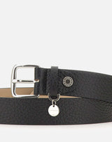 Cintura in pelle con charm CNK00964 RNGNERO GIANNI CHIARINI 