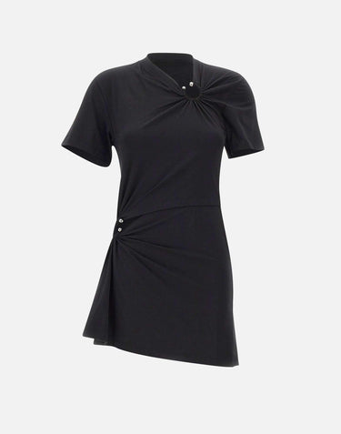 Abito cut-out con anelli 26PJR0243C00555 P001 RABANNE 