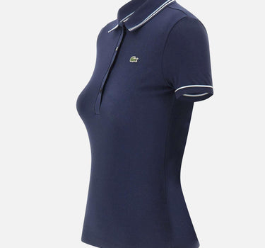 Polo slim fit con bordo a contrasto DF5284 3UI LACOSTE 