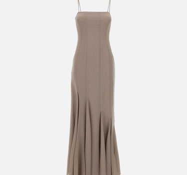 Abito lungo in chiffon con spalline 115519 816 ROTATE BIRGER CHRISTENSEN 