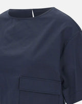 Blusa  in popeline di cotone RP1MR016 3003 KAOS 
