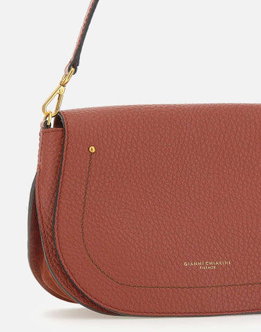 Borsa a spalla "Olga" in pelle BS11495 TKLCMBRICKRED GIANNI CHIARINI 