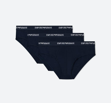 Set tre slip in cotone stretch EM000258 AF14132MB139 EMPORIO ARMANI