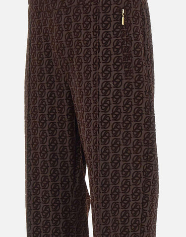 "Le Pantalon Survêtement Monogramme" SP008 PL159DBN DROLE DE MONSIEUR 