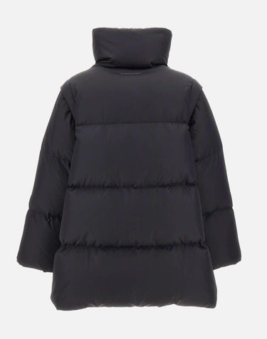Piumino in nylon con maniche staccabili S52AM0370 M36018900 MM6 MAISON MARGIELA 