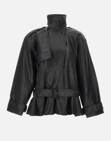 "Biker leather jkt" 115134 100 ROTATE BIRGER CHRISTENSEN 