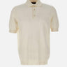 Polo in cotone con lavorazione a treccine PL1MC CR14T020 FILIPPO DE LAURENTIIS 
