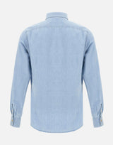 Camicia in misto cotone e lino M75CAMM03 TES0M13108 ELEVENTY 