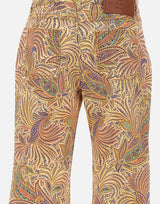 Pantaloni in cotone stretch WRNB0015 AK770X0804 ETRO 