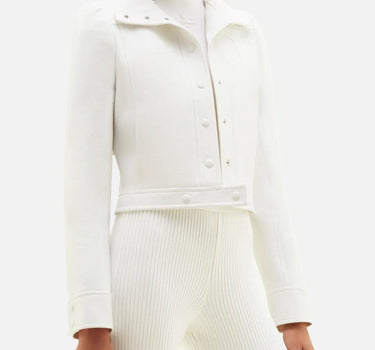 Giacca "Reedition Vinyl" PERCBL005VY0014 HERWHITE COURREGES 