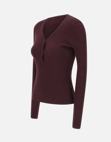 "Oscar Knit Blouse" 5620106 081 HERSKIND 
