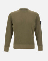 Felpa in cotone biologico a nido d'ape 6100056S0044 V005G STONE ISLAND 