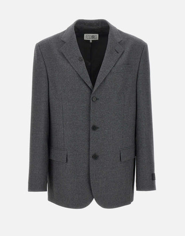 Blazer in lana vergine SH0BN0016 M35466860M MM6 MAISON MARGIELA 