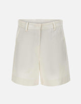 Shorts in stuoia di lino 2619141013600 001 'S MAX MARA 