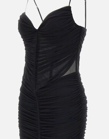 Abito in tulle 4A383A N0990 BLUMARINE 