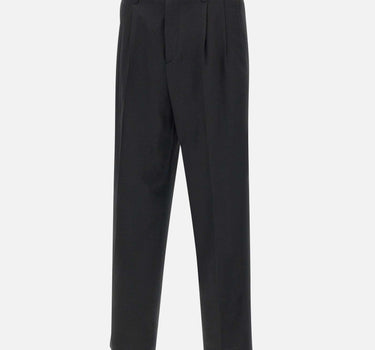 "Slacks" jogger in gabardine di lana GMP01508 P00117090100 GOLDEN GOOSE 