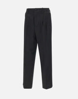 "Slacks" jogger in gabardine di lana GMP01508 P00117090100 GOLDEN GOOSE 
