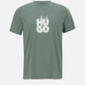 T-shirt "Dalayer" in cotone 50535363 343 HUGO 