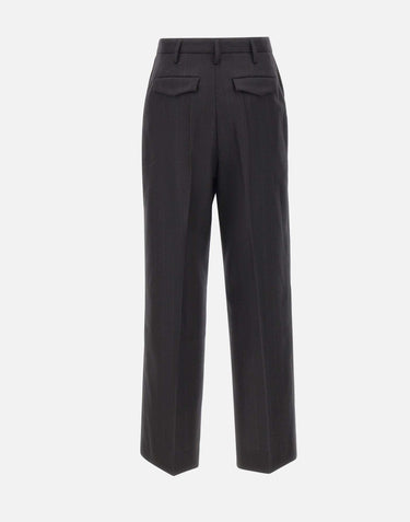 "Powel Wool Low Waist Pants" 5748244 001 HERSKIND 