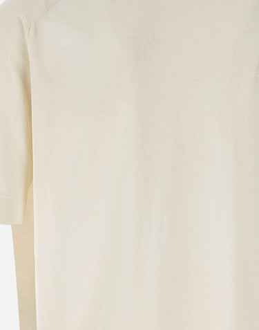T-shirt in crepe di cotone TS0MC CR14R020 FILIPPO DE LAURENTIIS 