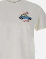 T-shirt Limited Edition x Fiat500 "Italian Surfer" TSHM001 02498H01N MC2 SAINT BARTH 