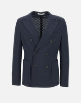 Blazer in cotone L091 40936685 PAOLO PECORA 