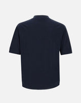 T-shirt in crêpe di cotone TS0MCOV CR14R890 FILIPPO DE LAURENTIIS 