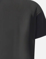 T-shirt con perle e strass CF5063J0088 22222 LIU-JO 