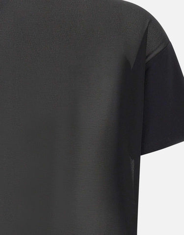 T-shirt con perle e strass CF5063J0088 22222 LIU-JO 