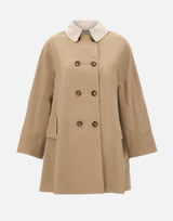 Trench doppiopetto in gabardine F239P000182N 012 ELENA MIRO'