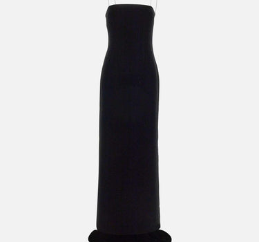 "Velvet Maxi Train Dress" 115004 100 ROTATE BIRGER CHRISTENSEN 