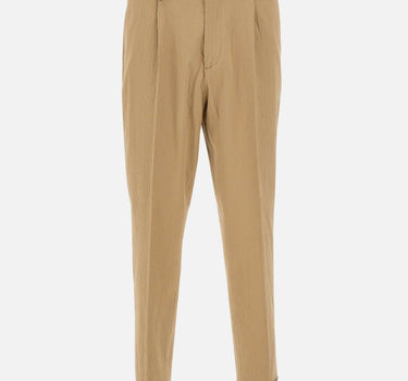 Pantaloni in cotone goffrato B1270189 1326 PAOLO PECORA 