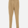 Pantaloni in cotone goffrato B1270189 1326 PAOLO PECORA 