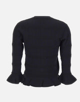 Cardigan in misto viscosa CA6103MS55N 22222 LIU-JO 