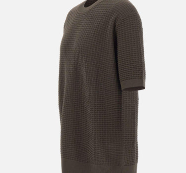Maglia girocollo in cotone punto alverare 301521 170 KANGRA 