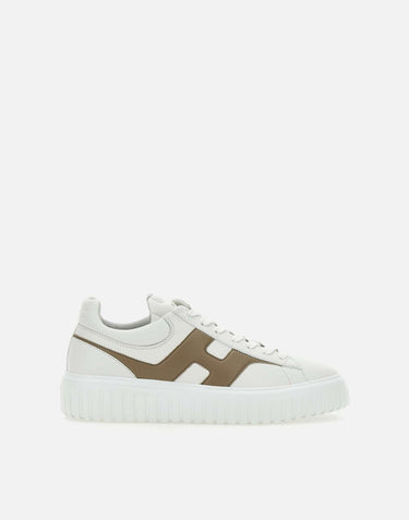 Sneakers "H-Stripes" in pelle HXM6450FE91LE9 01GK HOGAN 