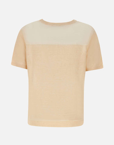Blusa lino e viscosa RP1NT029 1003 KAOS 