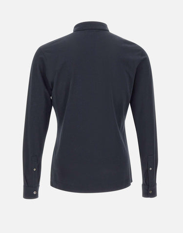 Polo in cotone Supima DK17101 BLUE DIKTAT 