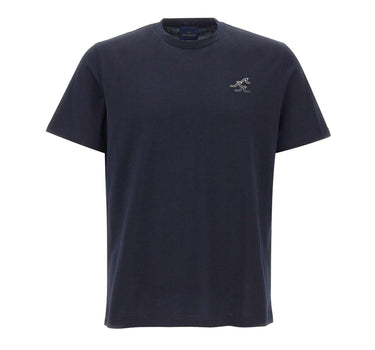 T-shirt in cotone con logo 16311627 050 PAUL&SHARK 