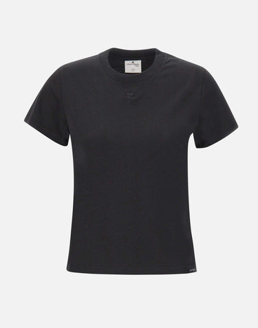 T-shirt "AC" VESJTS006JS0107 BLACK COURREGES 