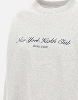 Felpa "NY Health Club" ST07166043GY03 HEATHGRAY SPORTY & RICH