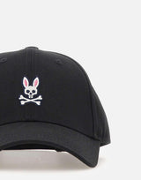 Cappellino da baseball classico B6A816A1HT BLK PSYCHO BUNNY 