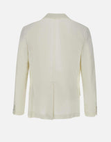 Blazer in cotone e lyocell L031 51271102 PAOLO PECORA 