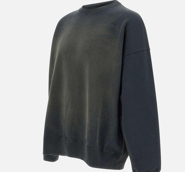 Felpa in cotone con ricamo logato GUP01938 P00214690498 GOLDEN GOOSE 